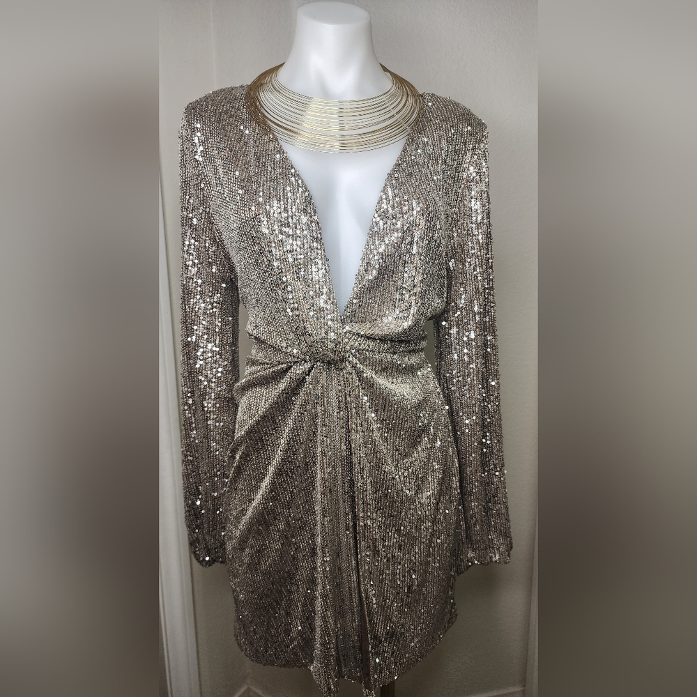 Sequin Mini Dress